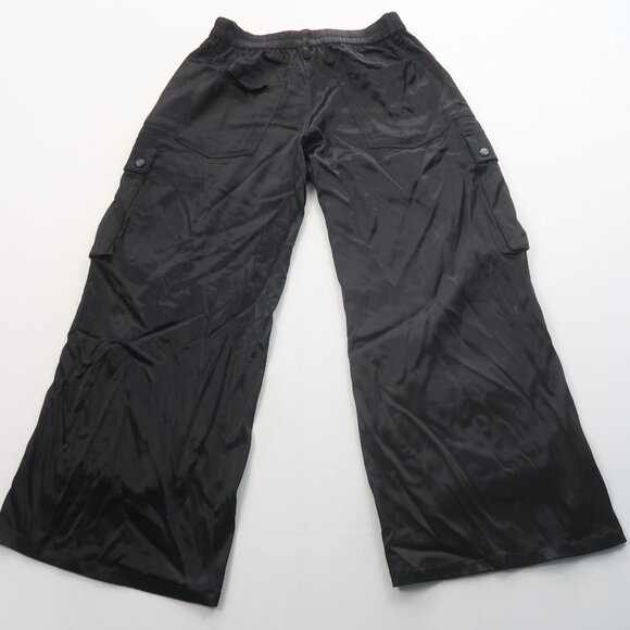 Alice + Olivia Joette Satin Cargo Pants Size 12 petite - Picture 5 of 14